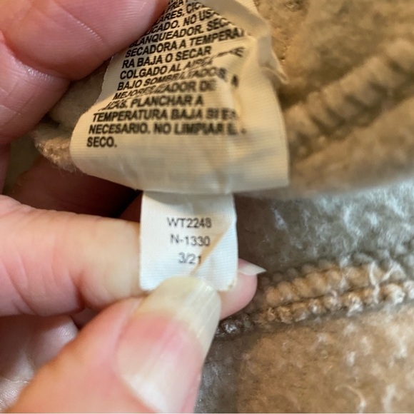 Liv‎ Outdoor Jacket Women Small 1/4 Zip Oatmeal All Season Packable Gorpcore - Picture 13 of 13